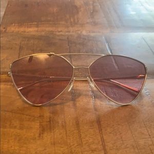 Prada Rose Lens Sunglasses